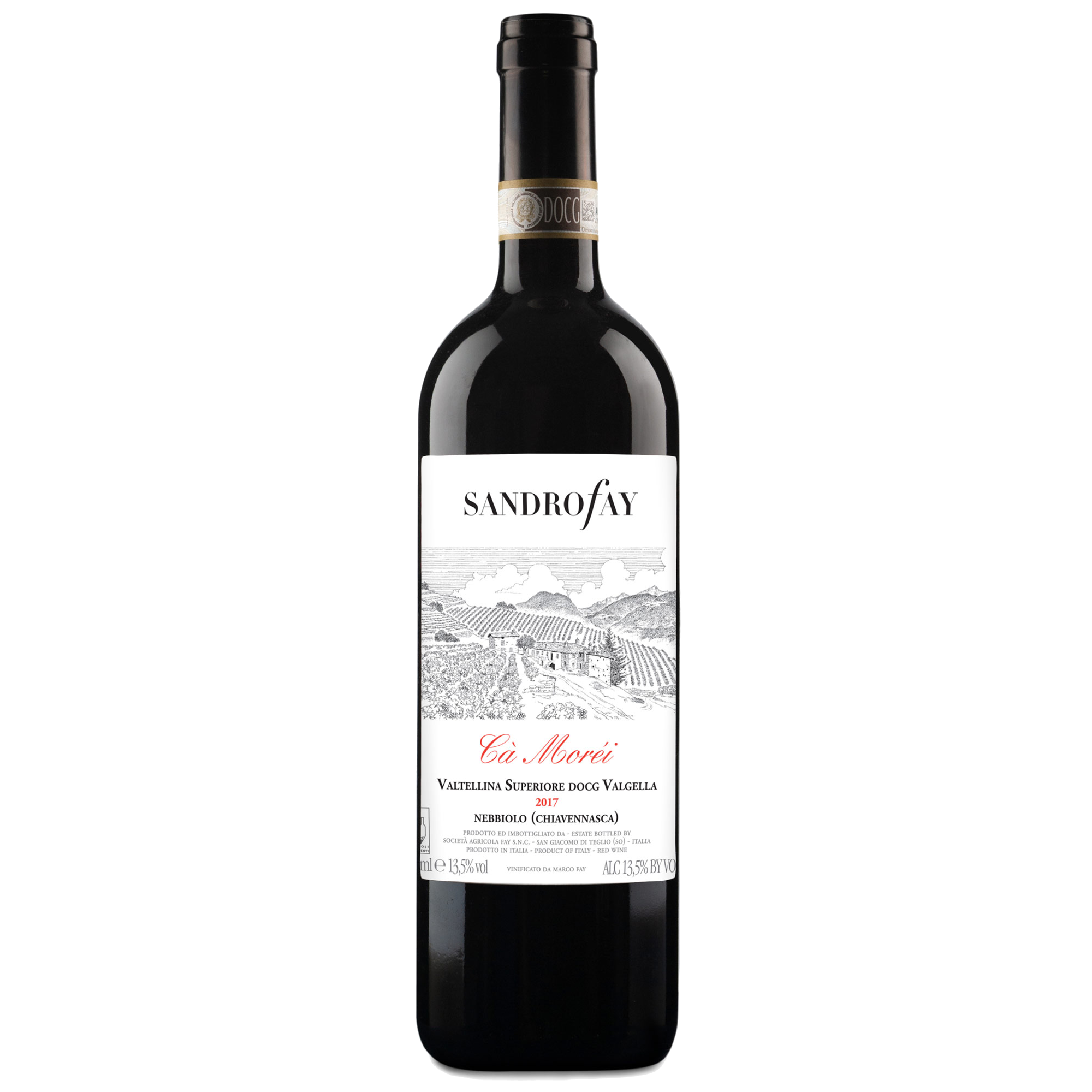 Sandro Fay - Cà Moréi Valtellina Superiore Valgella DOCG 2018